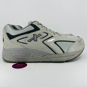 Xelero Men's Matrix 2020 Grey Suede Walking Sneakers X35308-4E Size 9.5 4E EEEE